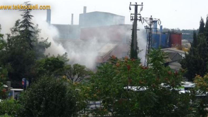 Fabrikada Korkutan Yangın