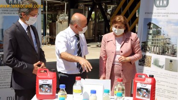 Gazi Şehir’in Başkanı Fatma Şahin TÜBİTAK’ta