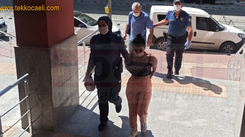 Suç Makinesi Kadın Yakayı Ele Verdi