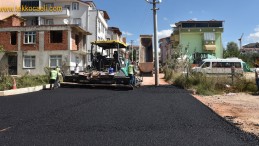 İzmit Belediyesi’nden Yeşilova’ya Yepyeni Asfalt Yol