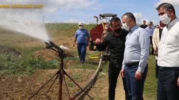 Başkanlardan Kandıralı Çiftçilere Sürpriz Ziyaret
