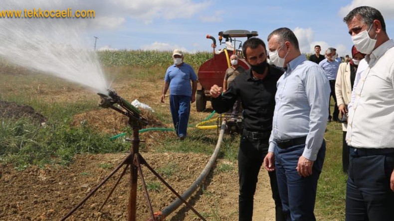 Başkanlardan Kandıralı Çiftçilere Sürpriz Ziyaret