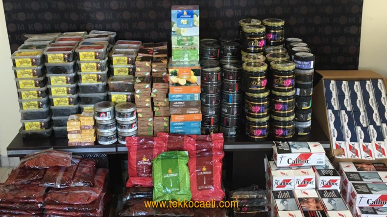 Gebze’de Depoya Polis Baskını