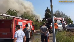 İzmit Malta’da Korkutan Yangın