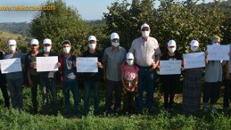 Kandıra’daki İşçilere, Hürriyet’ten Şapka ve Maske