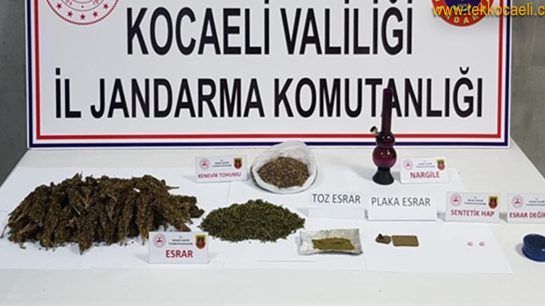 Derince’de Uyuşturucu Operasyonu; 1 Gözaltı