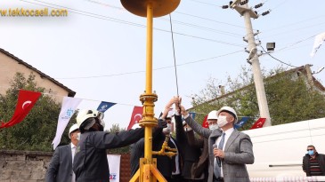 Gölcük Hamidiye Köyünde Doğalgaz Sevinci