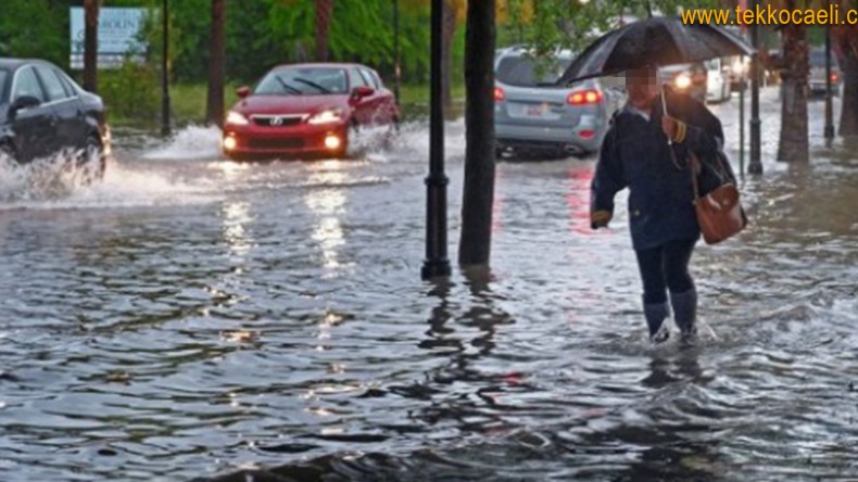 Kocaeli Dikkat! Şiddetli Yağış Uyarısı