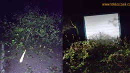 Fırtına Kandıra’nın Döngelli Köyünü Vurdu