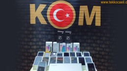 Gümrük Kaçağı Telefonlar Ele Geçirildi