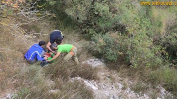 Yüksekten Düşen Dağcı Böyle Kurtarıldı