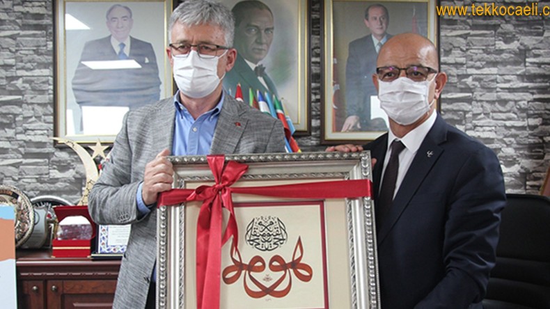 Aydın Ünlü’ye İlk Ziyaret Ak Parti’den