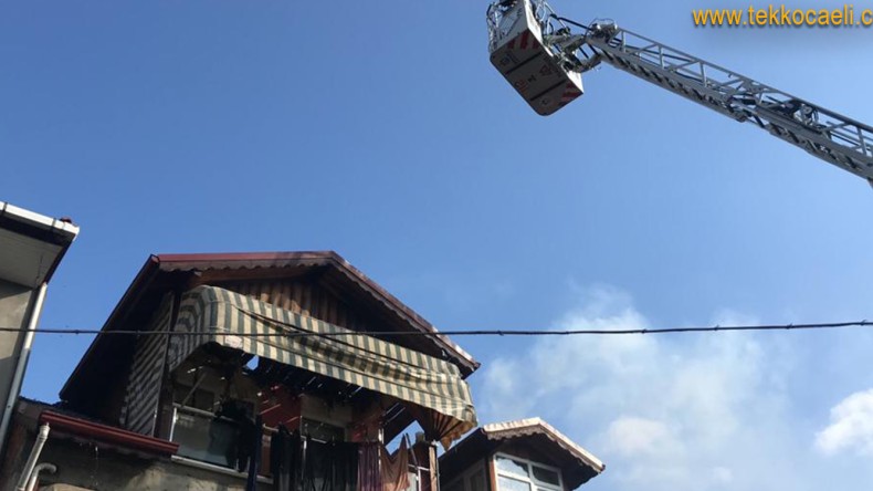 İzmit Tepeköy’de Yangın