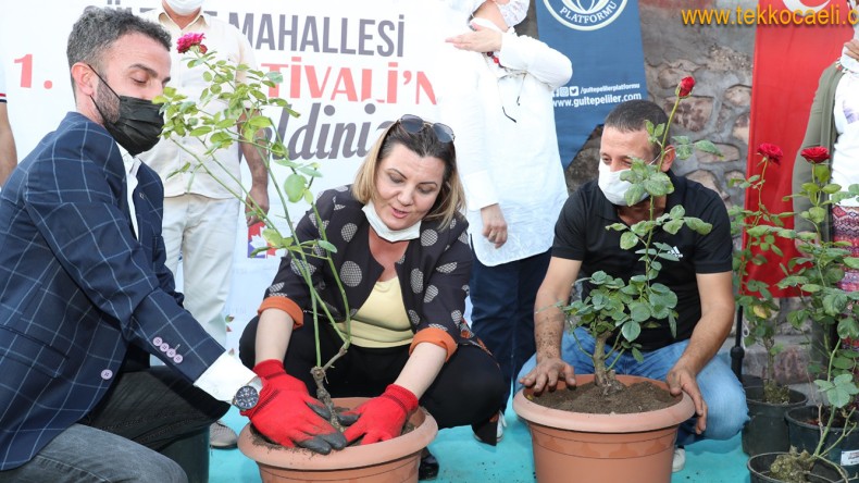 İlk Kez Yapıldı; Gültepe Güllerle Anılacak