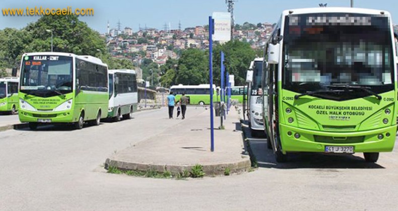 Kocaeli’de Toplu Ulaşıma Zam