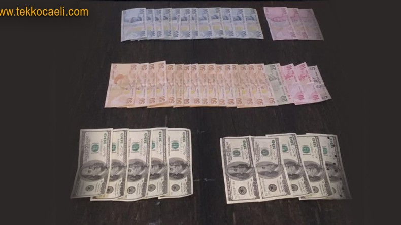 Başiskele’de Sahte Dolar Operasyonu