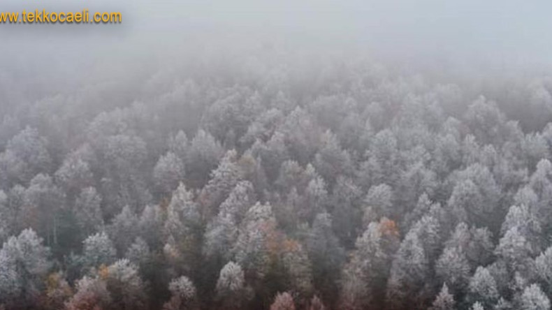 Kartepe’ye Kar Yağdı