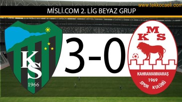 Kocaelispor 3 Puanı 3 Golle Aldı