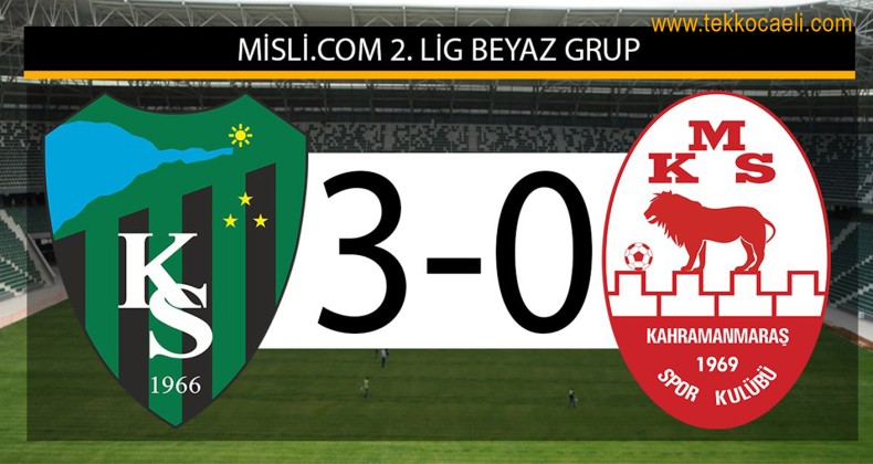 Kocaelispor 3 Puanı 3 Golle Aldı