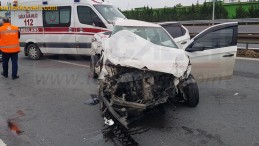 Kartepe Köseköy’de Korkunç Kaza