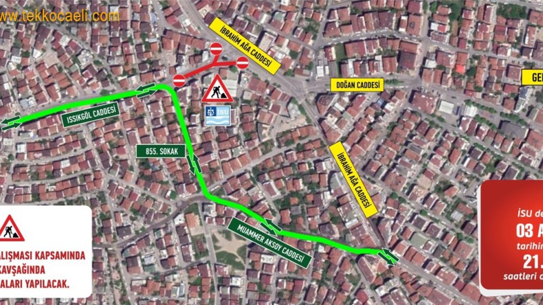 Dikkat! Kocaeli’de Güzergah Değişikliği