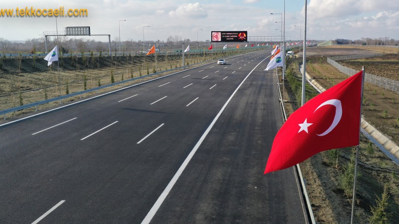 Kuzey Marmara Otoyolu 6. Kesim Açılışı Yapıldı