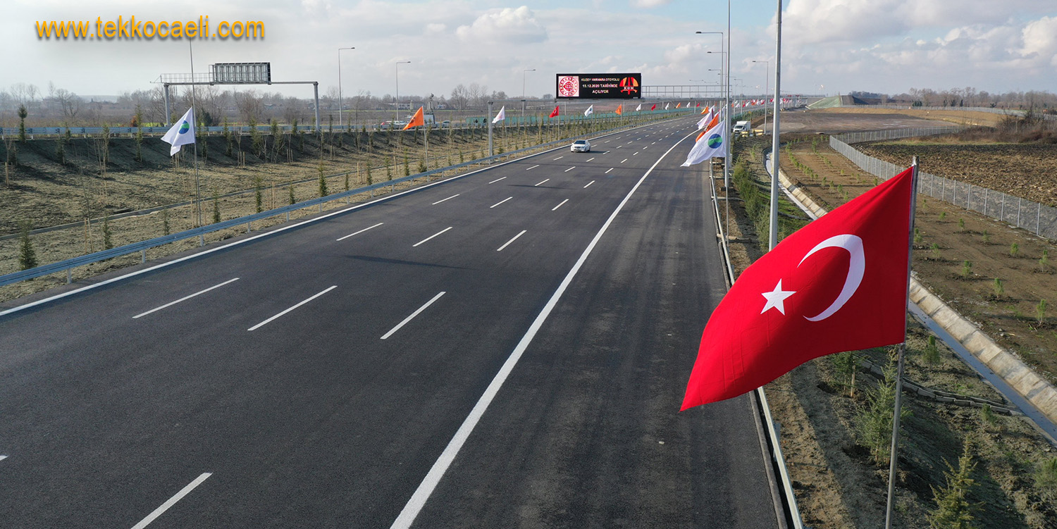 Kuzey Marmara Otoyolu 6. Kesim Açılışı Yapıldı