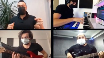 Kocaelili Müzisyenlerden ‘Korona’ Şarkısı