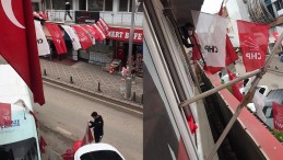 Derince’de CHP Bayrakları İndirildi; Örgüt Ayağa Kalktı