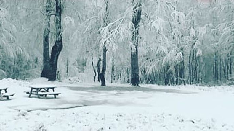 Kartepe Beyaza Büründü