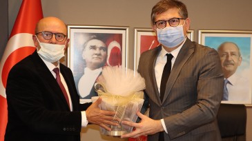 Alaaddin Sarı ve Yönetiminden CHP’ye Ziyaret