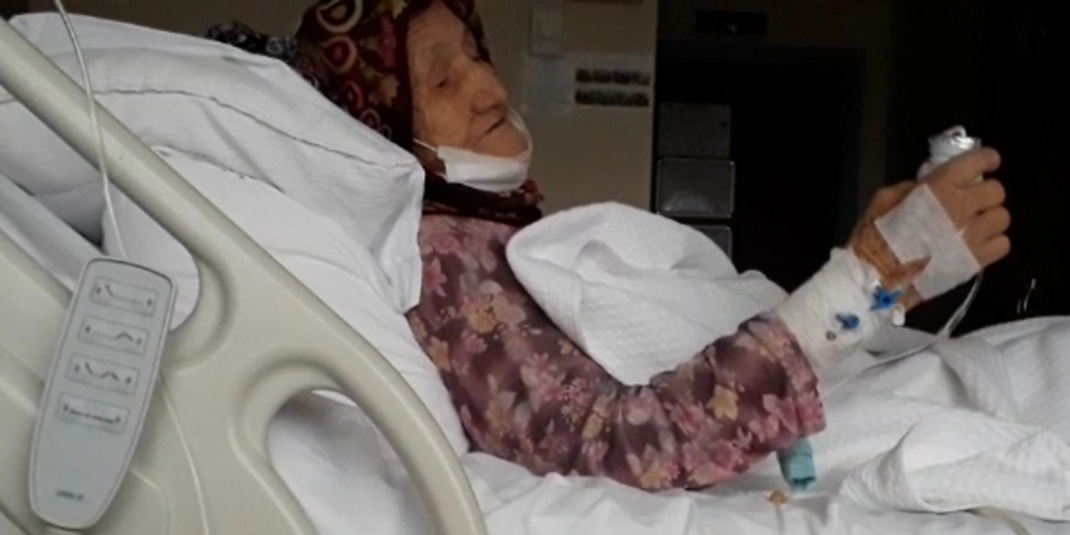 106 Yaşındaki Fatma Nine Korona’ya Yenik Düştü