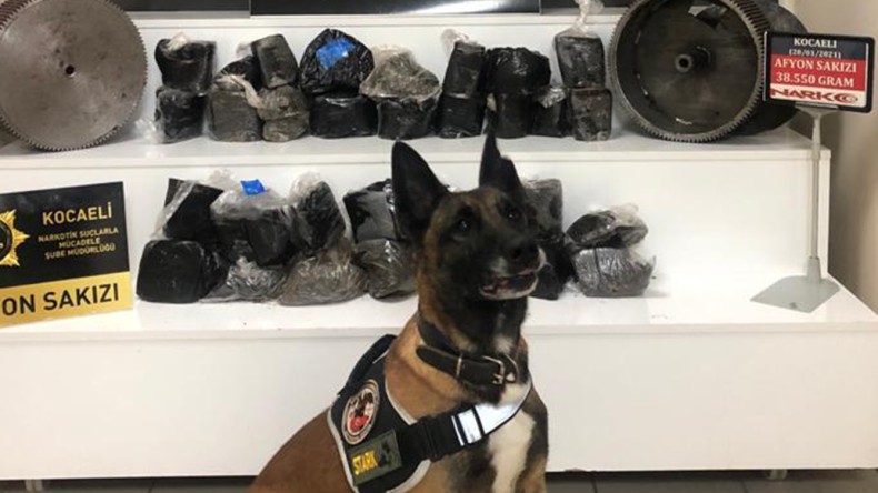 Yolcu Otobüsünden 38,5 KG. Uyuşturucu Çıktı