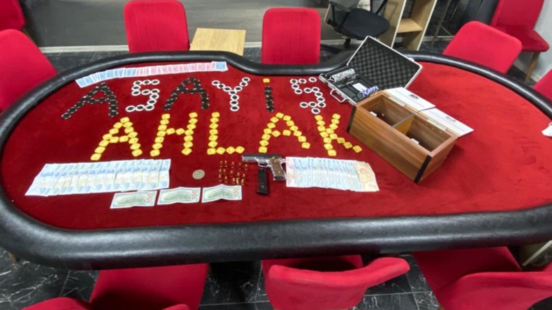 Kumar Oynanan İşletmeye Polis Baskını