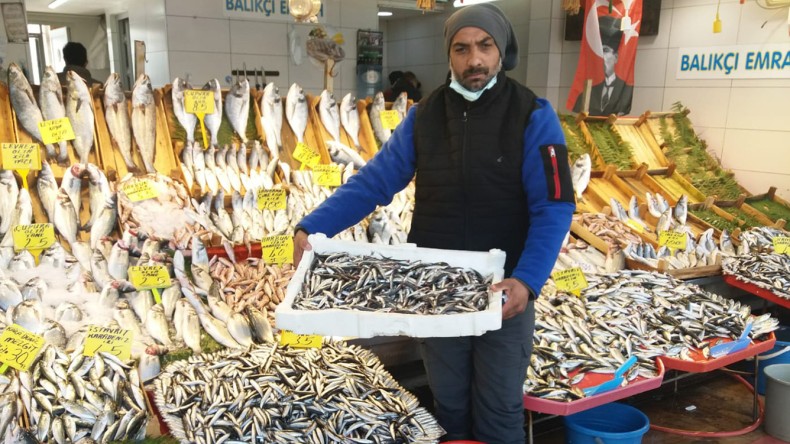 Balıkhan’da Balık Fiyatları Arttı