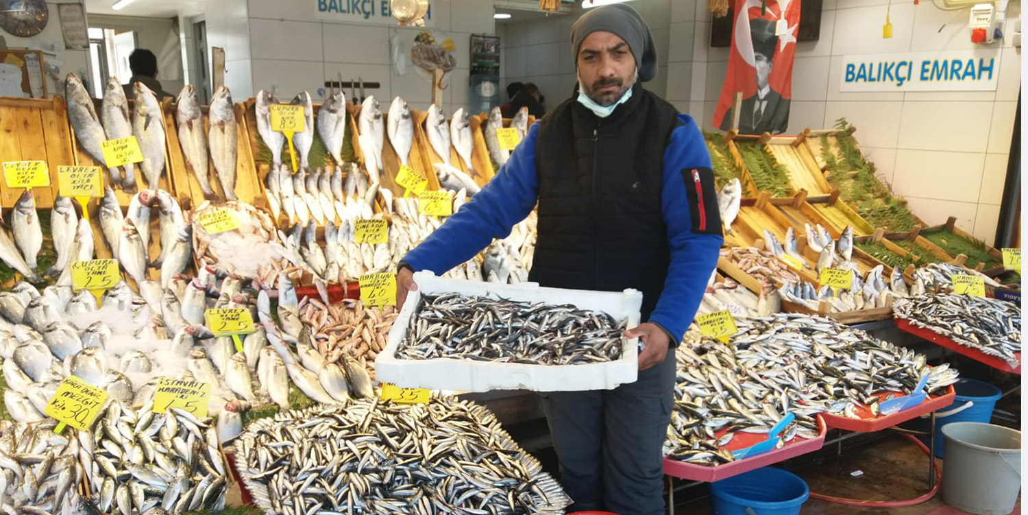 Balıkhan’da Balık Fiyatları Arttı