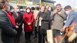 Çayırova’da Grevdeki İşçilere Destek