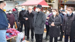 CHP Dev Kadroyla Esnafın Yanında