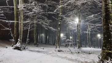 Muhteşem Kar Manzarası Gölcük Eriklitepe’den