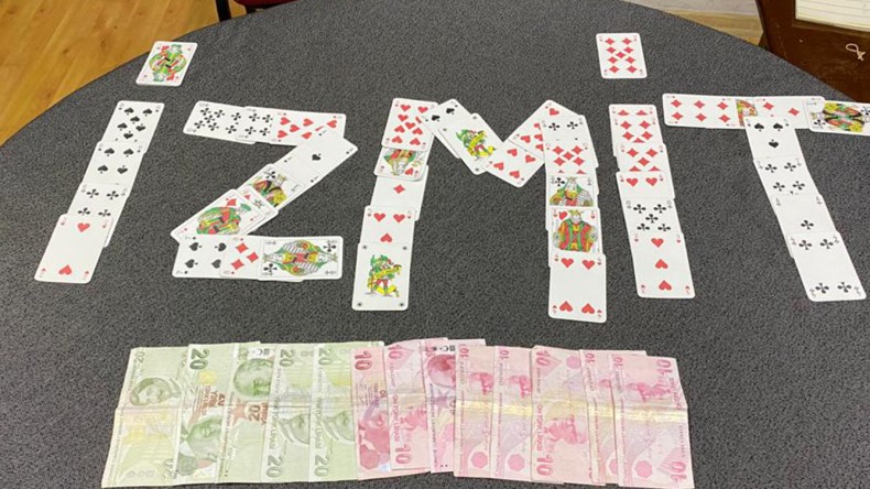 Sokağa Çıkma Yasağında Kumarda Yakalandılar