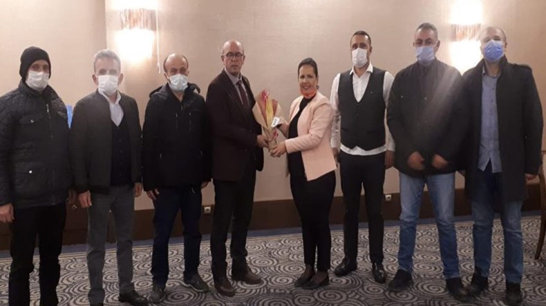 EYT’lilerden Alaaddin Sarı’ya Ziyaret