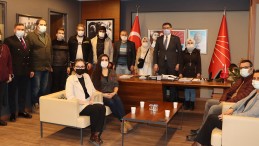 Migros Depo İşçilerinden CHP’ye Ziyaret