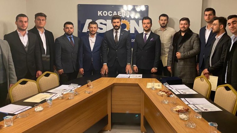 Genç ASKON Kocaeli Şubesi Göreve Başladı
