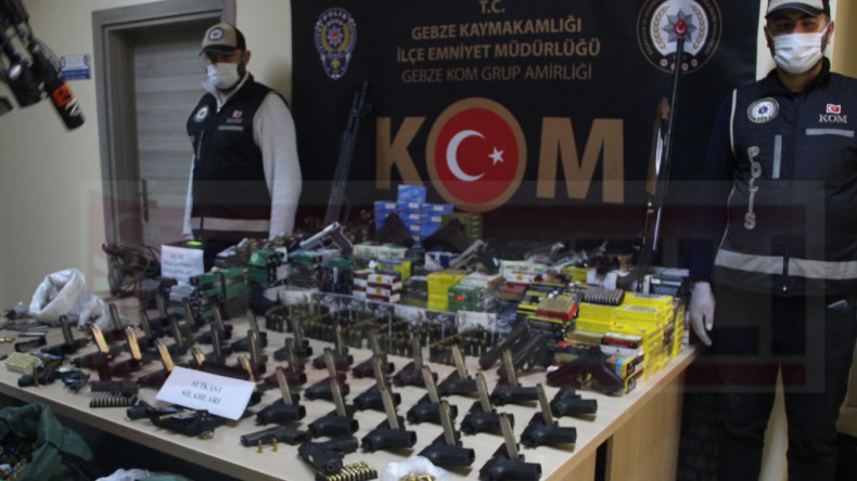 Silah Üretimi Yapılan Mekâna Polis Baskını