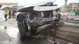 İzmit Tepeköy’de Kaza; Yaralılar Var