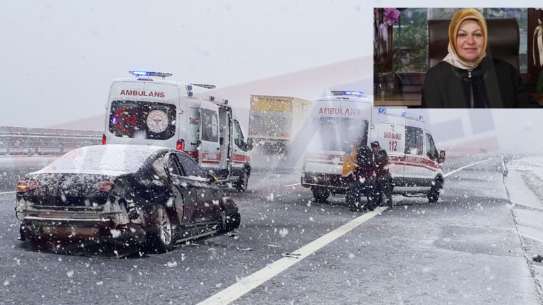 Ak Partili Belediye Başkanı Kocaeli’de Kaza Yaptı