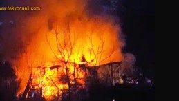 Kocaeli’de Korkutan Yangın