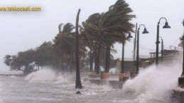 Kocaeli’ye Şiddetli Fırtına Uyarısı