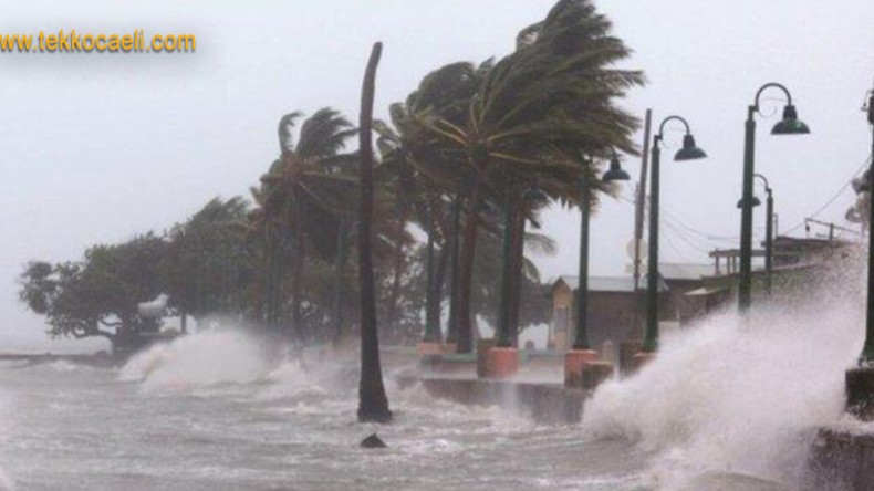 Kocaeli’ye Şiddetli Fırtına Uyarısı