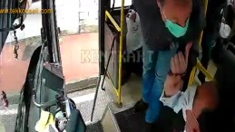 Otobüs Şoförünü Darp Eden Yakalandı